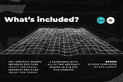 125+ Abstract Geometric Shapes, a Shape Add-On by Chipshpow Graphics (Thumbnail 3 of 11)