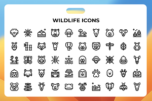 Wildlife Icons, an Icon by Wencory
