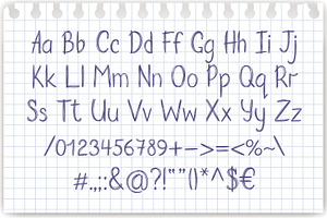 Schoolmate-Handwritten Scribble Font