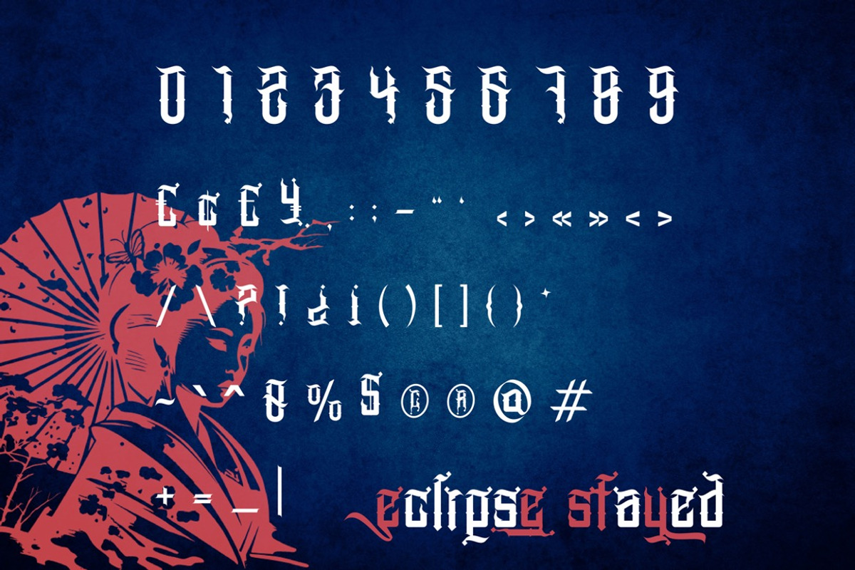 Wizards Spllesru - Blackletter Font, a Blackletter Font by Dhabee (Photo 3 of 16)