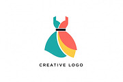 Creative Colorful Dress, a Branding & Logo Template by Logocreative (Thumbnail 1 of 2)