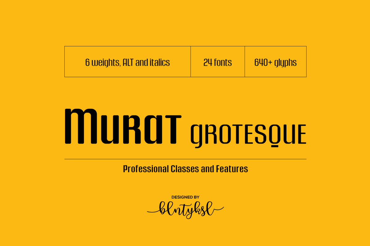 Murat Goratesque By Bülent Yüksel
