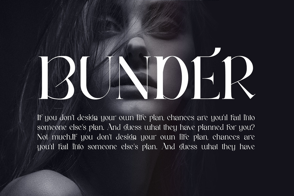 Kariin Ligature Serif Typeface, a Serif Font by Humaira_std (Photo 6 of 11)