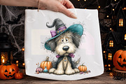 Whimsical Halloween Dog Clipart, a Transportation Illustration by Digital Artistic99 (Thumbnail 4 of 7)