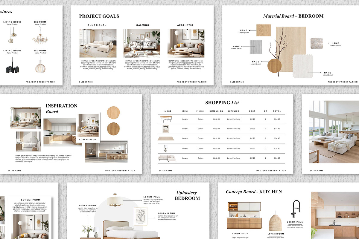 Minimal Interior Design Presentation, a Templates & Theme by SKY CREATION (Photo 6 of 6)