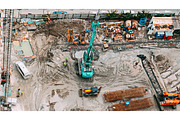 hyperlapse excavator and other, a Graphic by Our Amazing World (Thumbnail 1 of 2)