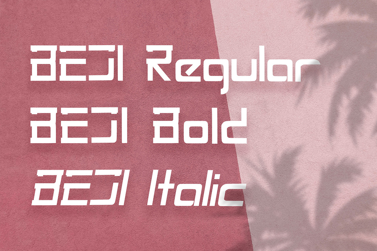 Beji Regular - Japan Style Font, a Symbol Font by NOX Labs (Photo 4 of 5)