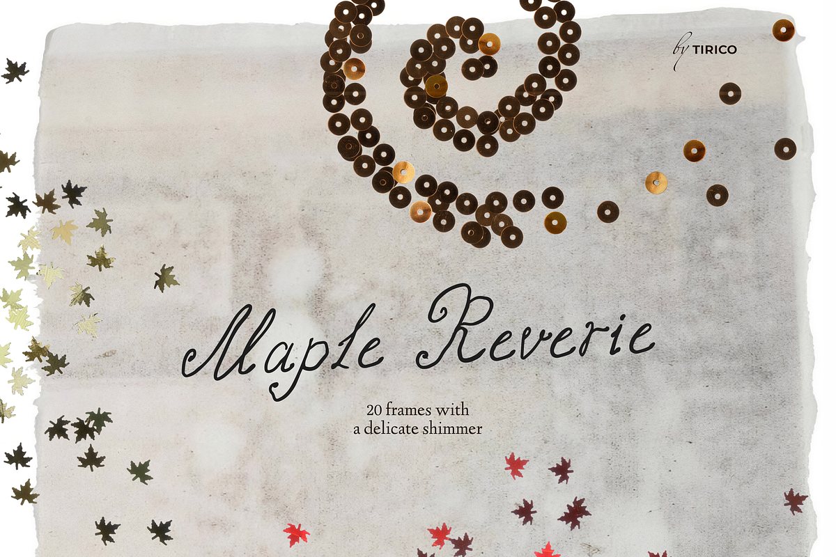 Maple Reverie: Frames Collection, an Object Graphic by TiriCo (Photo 3 of 8)