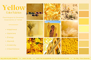 Yellow Color Palette Library, a Print Template by Hell Yeah Designs (Thumbnail 10 of 10)