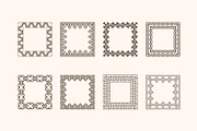 Ornamental Square Frames Vol 1, a Decorative Illustration by Rasagama Studio (Thumbnail 2 of 4)