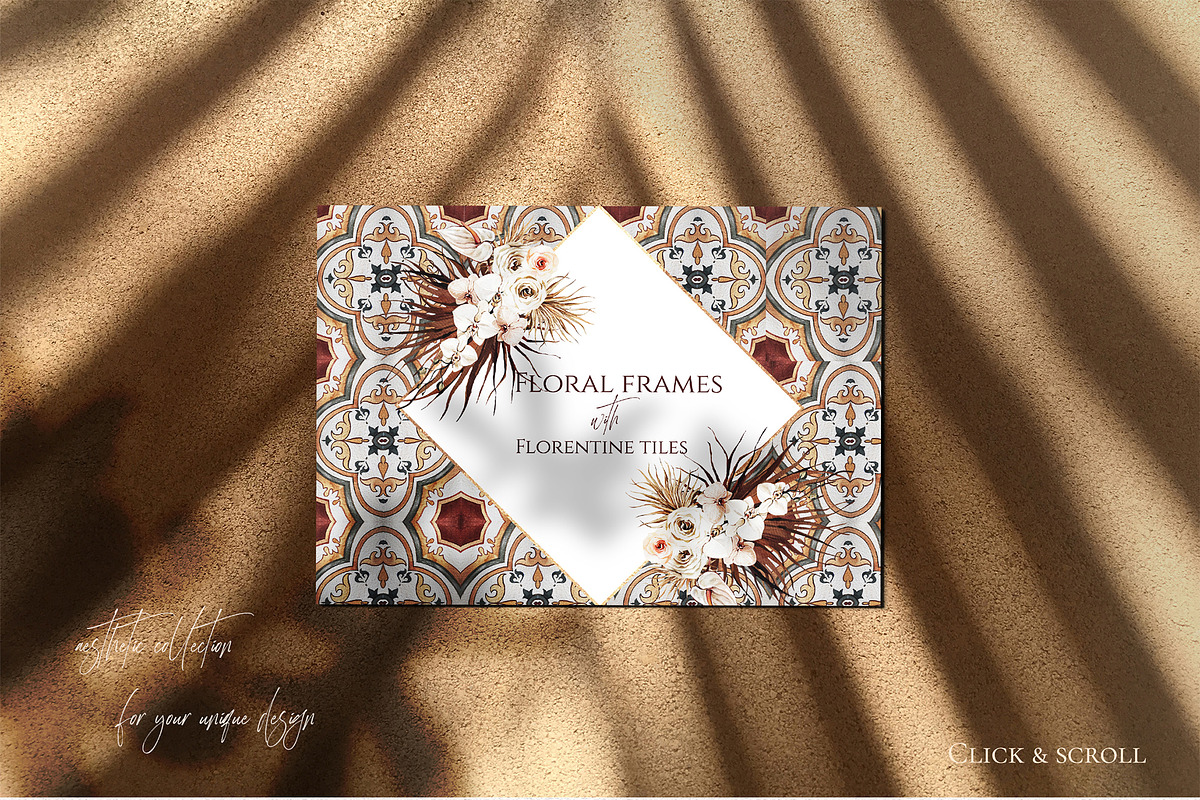 FLORENCE- Boho watercolor collection, a Texture Illustration by Natalia Tugova (Photo 2 of 12)