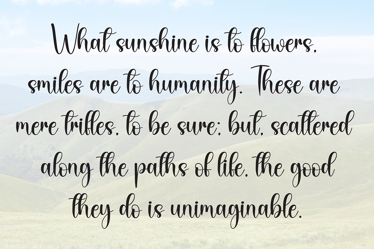 Brother | Script Font, a Handwritten Font by Scratchones (Photo 6 of 8)