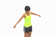 Low Poly Woman Exercise RIG, a Characters & Person 3D Model by Daniel Mikulik (Thumbnail 4 of 14)