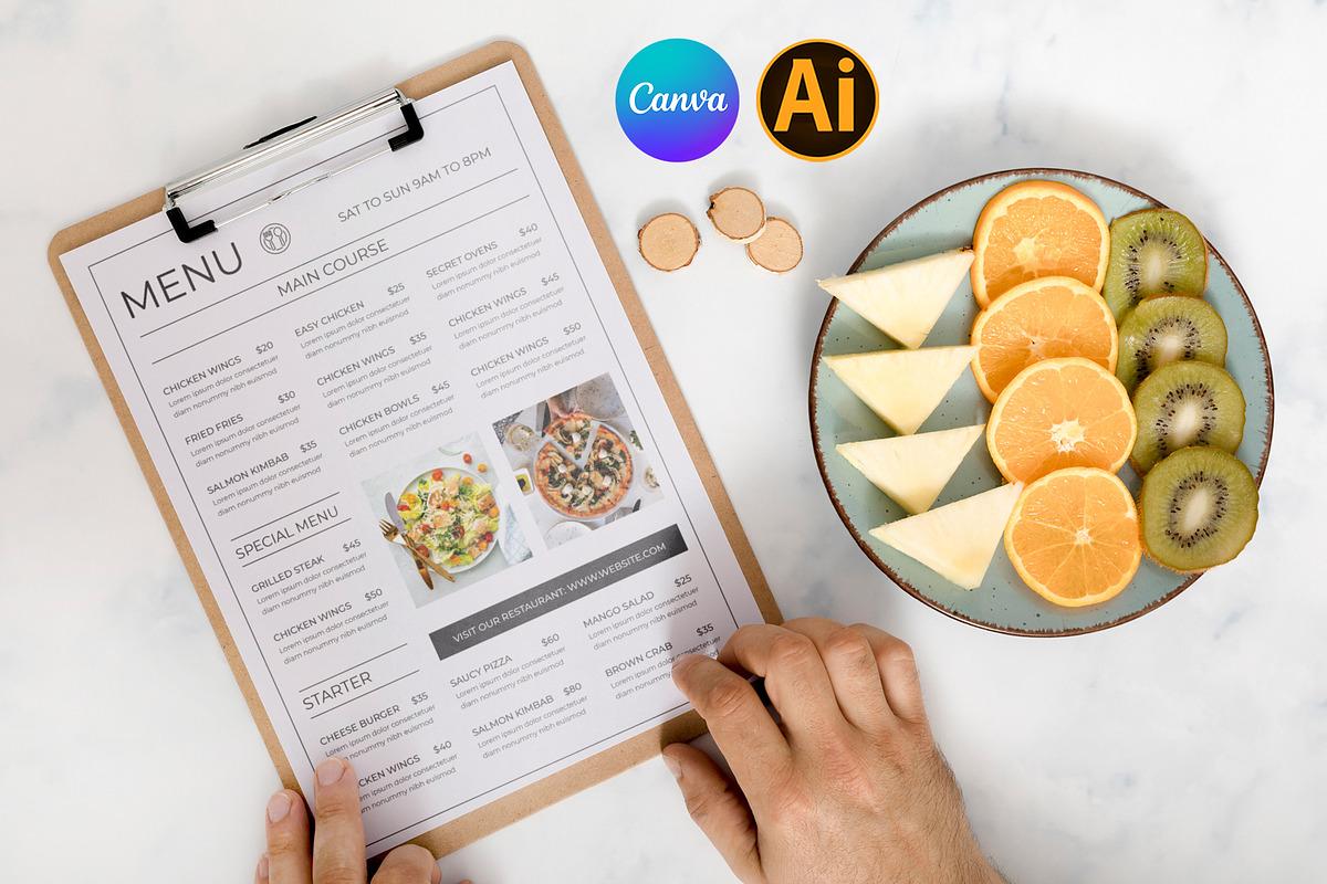 Simple Food Menu