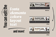Modern email Signature Templates, an Email Template by Hell Yeah Designs (Thumbnail 5 of 5)
