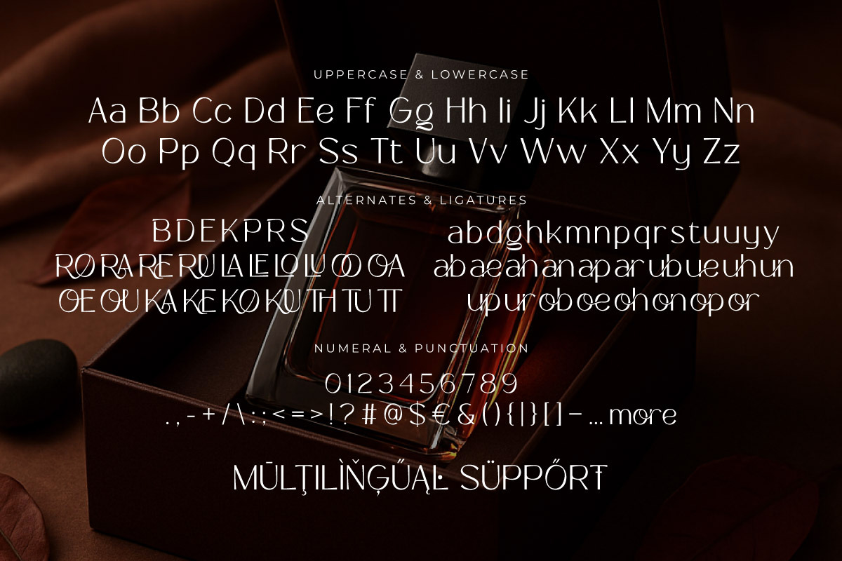 Niravaka - Modern Sans for Parfume, a Sans Serif Font by twinstd (Photo 9 of 9)