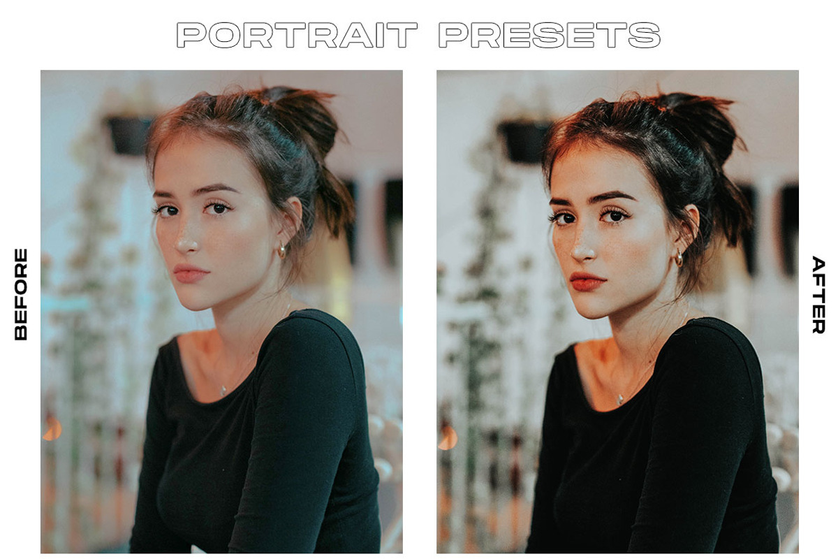 80 Portrait Lightroom Presets Bundle, an Action Add-On by CreativePresets.com (Photo 3 of 12)