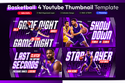 Basketball YouTube Thumbnail Pack, a Social Media Template by OnurDemircan (Thumbnail 1 of 6)