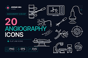 Angiography & IR Icon Set (20 Icons), an Outline Icon by Iconic Era (Thumbnail 1 of 3)