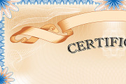 Vintage Certificate with ribbon, a Stationery Template by AK Design (Thumbnail 2 of 2)