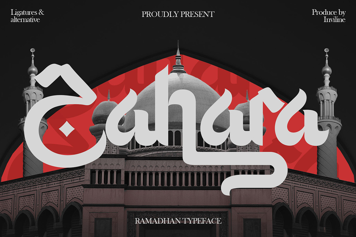 Zahara - Majestic Arabic Calligraphy, a Handwritten Font by Inviline.co (Photo 1 of 10)