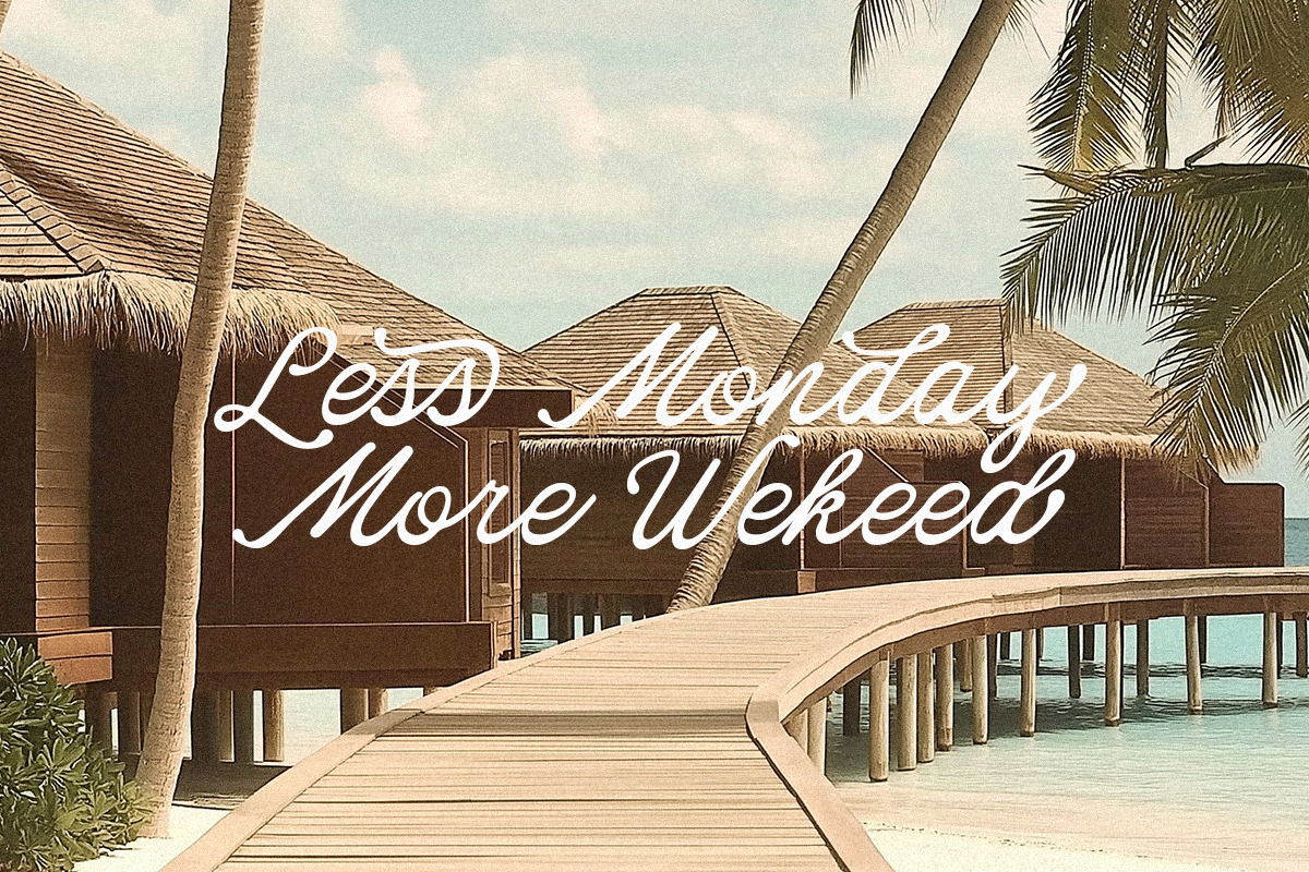 Friday Edition Duo, a Script Font by Letter Fresh (Photo 5 of 10)