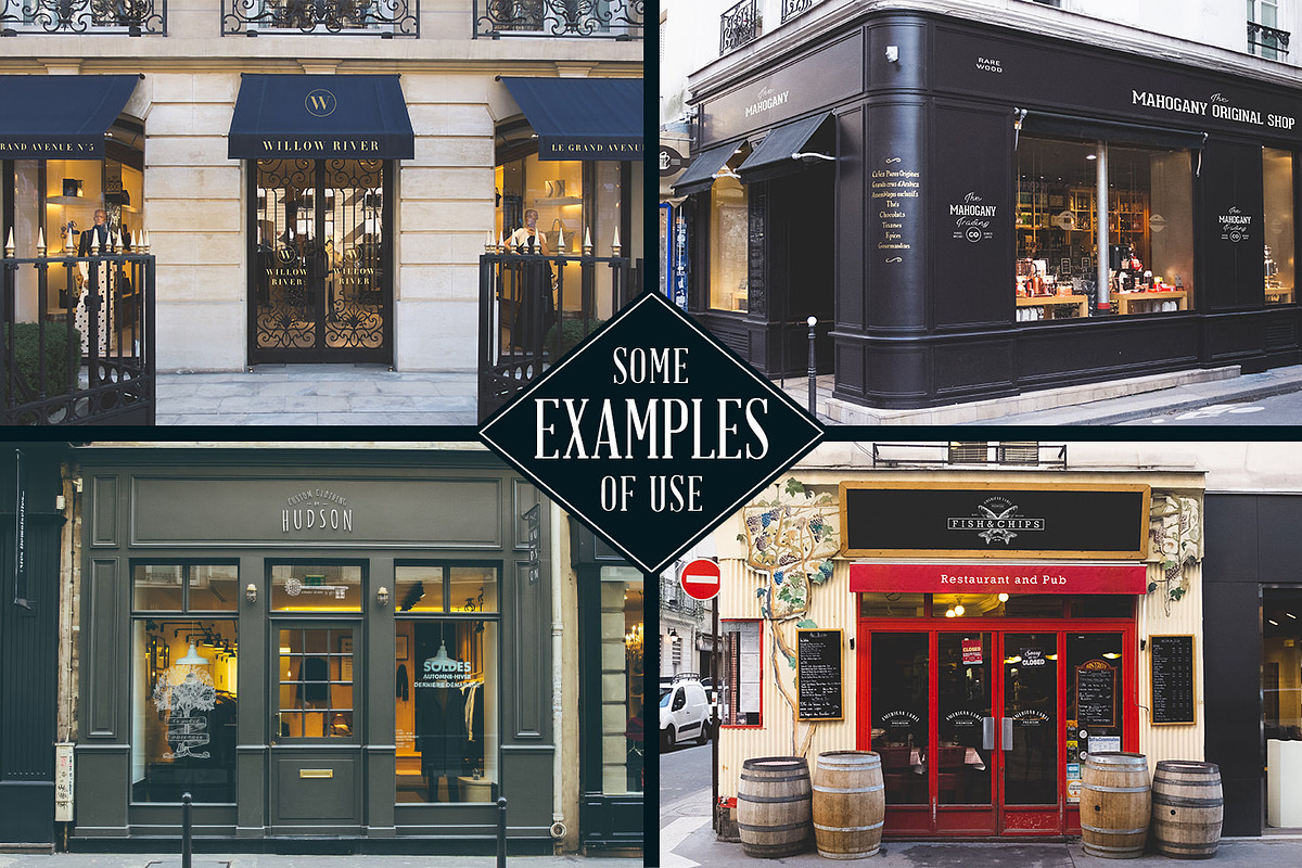 50 Facades mockups, a Mockup by Madebyvadim (Photo 2 of 5)