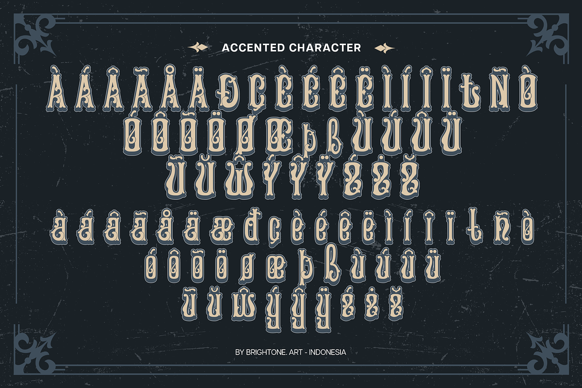 Semifloyd - Vintage Display Font, a Serif Font by Brightone (Photo 5 of 8)