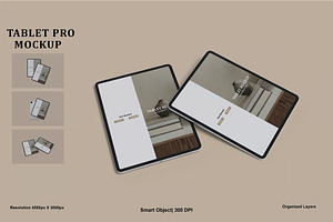 Ipad Pro Mockup, an iPad Mockup by zpackcreative
