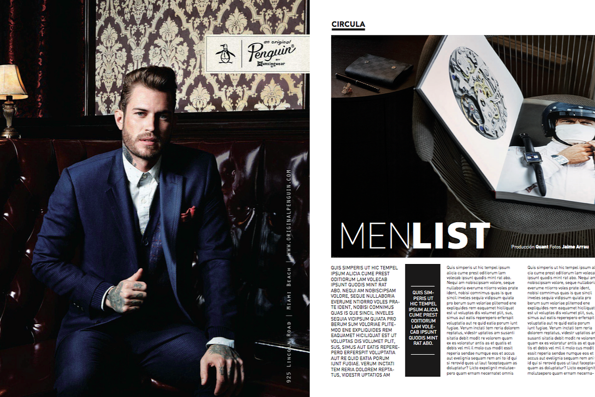 Magazine template, a Magazine Template by Cristian Villegas Studio (Photo 8 of 27)