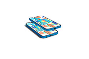 iPhone Mockup, an iPhone Mockup by Pikachudesign (Thumbnail 4 of 5)
