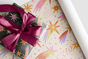 FUNKY STARS clipart, patterns, cards, a Decorative Illustration by Elliko shop (Thumbnail 8 of 8)