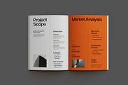 Modern Minimal Business Proposal, a Brochure Template by Neermana (Thumbnail 5 of 12)