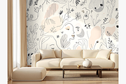 Living Room Wallpaper Mockup, an Advertising Mockup by Rami's Mockups (Thumbnail 1 of 3)