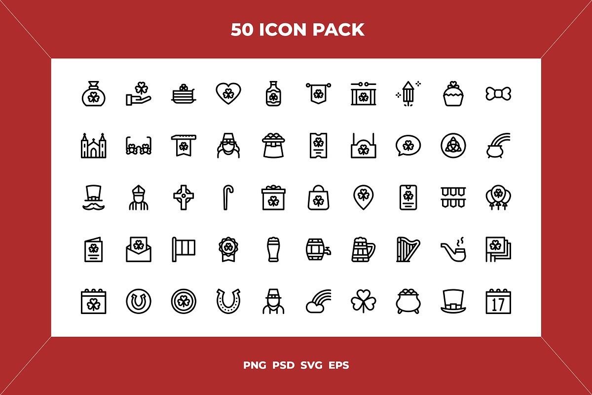 St patricks day icons, an Icon by Wencory (Photo 1 of 2)