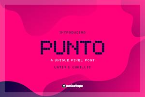 Punto Pixel Game Font