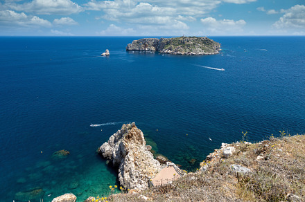 Beautiful seascape in Spanish Costa