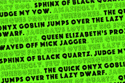 SLURM, a Font by Loudoun Design Co. (Thumbnail 4 of 6)