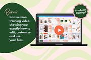 Canva Instagram templates for coach, a Social Media Template by Kurly Creative (Thumbnail 8 of 10)