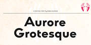 Aurore Grotesque, a Sans Serif Font by Device (Thumbnail 6 of 12)