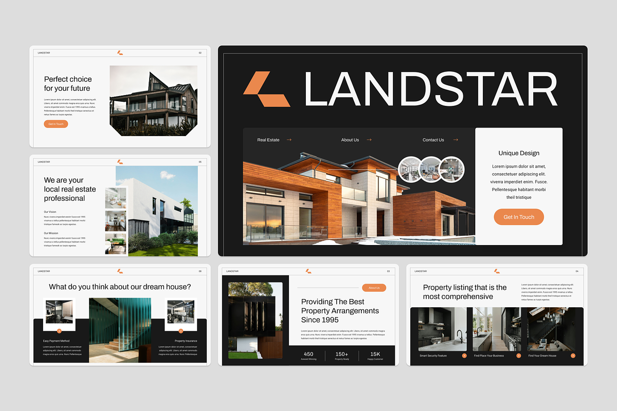 Real Estate Google Slides, a Presentation Template by YossyOneStd (Photo 3 of 6)