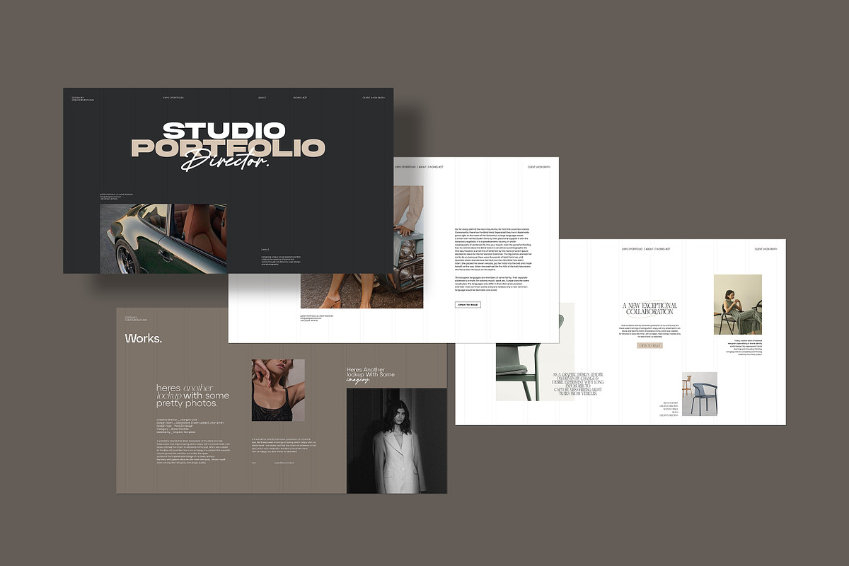 Expo | Brand Portfolio, a Presentation Template by creathrivestudio (Photo 3 of 10)