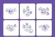 200 Technology and AI Isometric, a Technology Illustration by Vectors Market (Thumbnail 11 of 19)