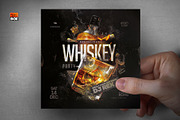 Whiskey Party Flyer, a Flyer Template by MonkeyBOX (Thumbnail 3 of 3)