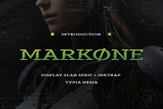 Markone - Display Slab Serif Font, a Slab Serif Font by Typia Nesia (Thumbnail 1 of 12)