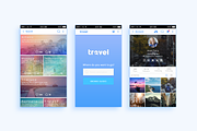 travel (Travel App UI), an UI Kit Template by Rebound  (Thumbnail 4 of 4)