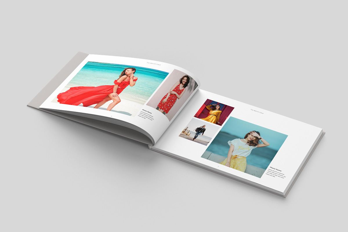 Photo Book / Album or Portfolio, a Brochure Template by TheBrightGrap (Photo 4 of 22)