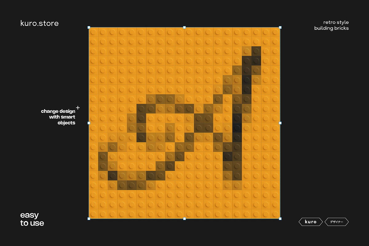 bricks photoshop template, a Pattern Graphic by kuro (Photo 2 of 5)