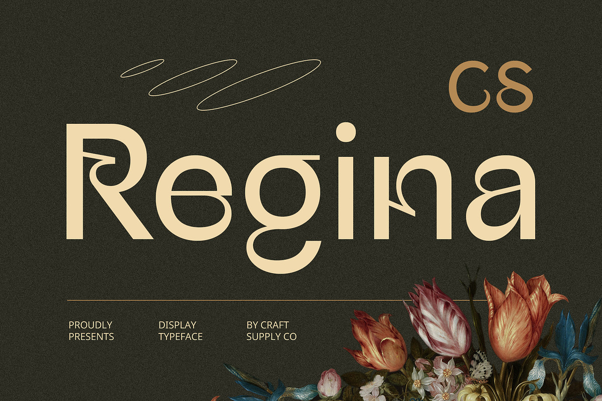 CS Regina – Art Nouveau Font, a Sans Serif Font by Craft Supply Co. (Photo 1 of 8)