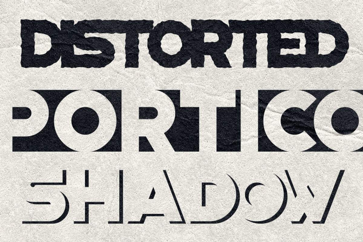 Portico Typeface preview 5